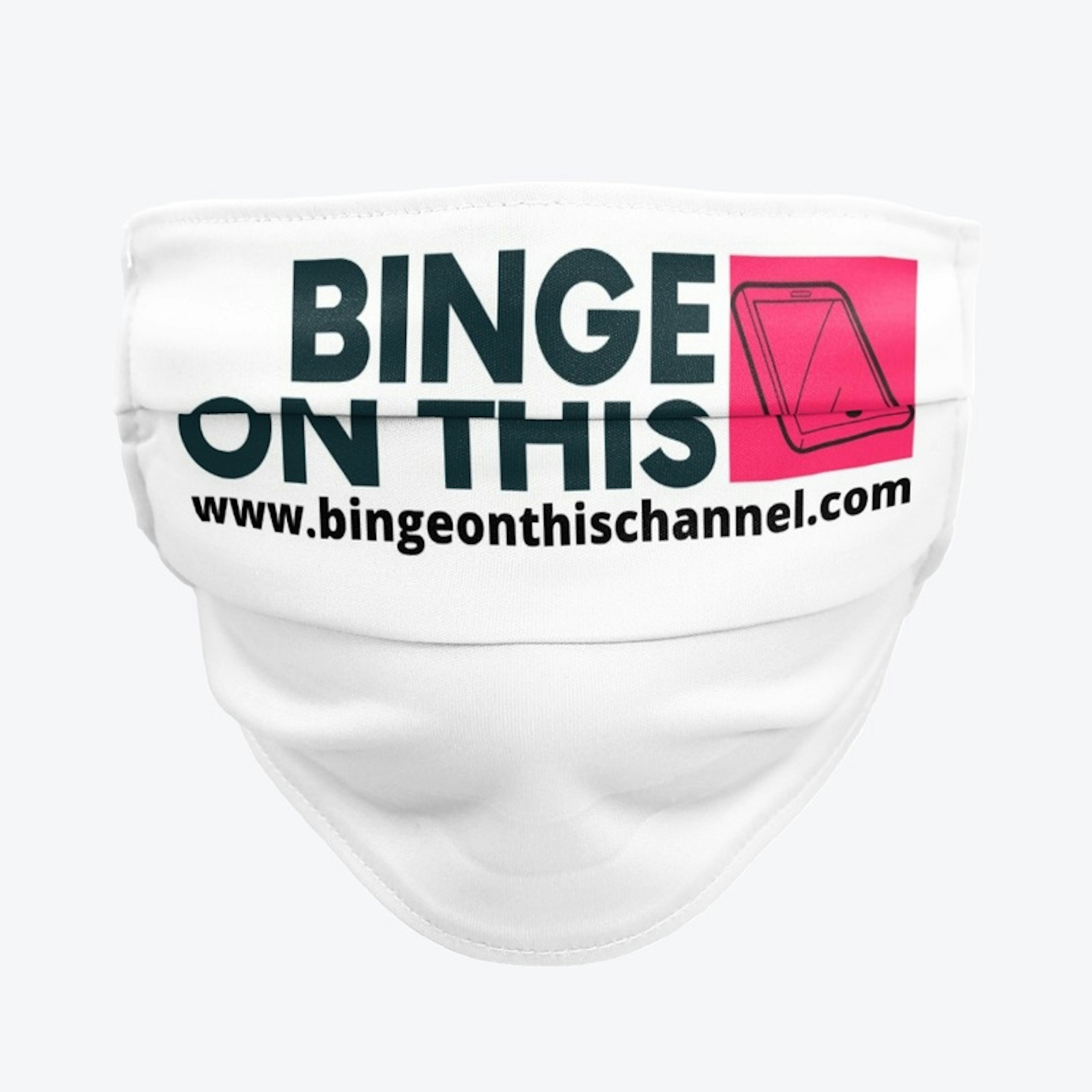 Binge on this channel phone logo